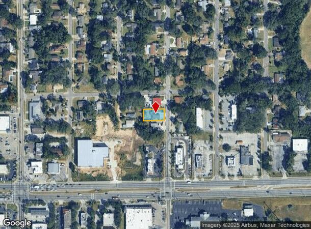 824 Paul St, Orlando, FL Parcel Map