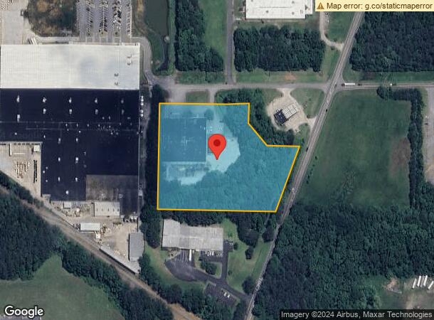  206 Adamson Industrial Blvd, Carrollton, GA Parcel Map