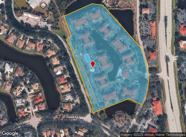  23480 Tides Pelican C Dr E, Estero, FL Parcel Map