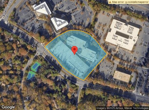  1881 Campus Commons Dr, Reston, VA Parcel Map