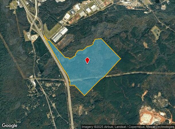 400 Joe Tamplin Industrial Blvd, Macon, GA Parcel Map