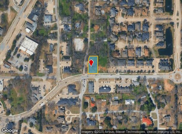 1100 Glade Rd, Colleyville, TX Parcel Map