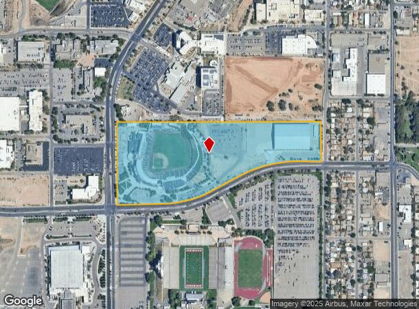  1601 Avenida Cesar Chavez Se, Albuquerque, NM Parcel Map