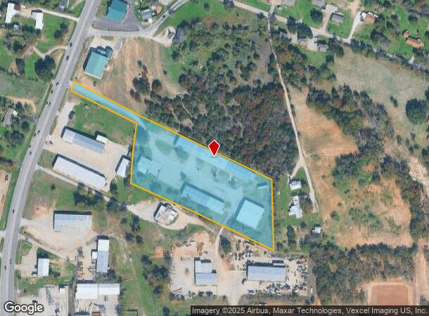  1750 N Main St, Weatherford, TX Parcel Map