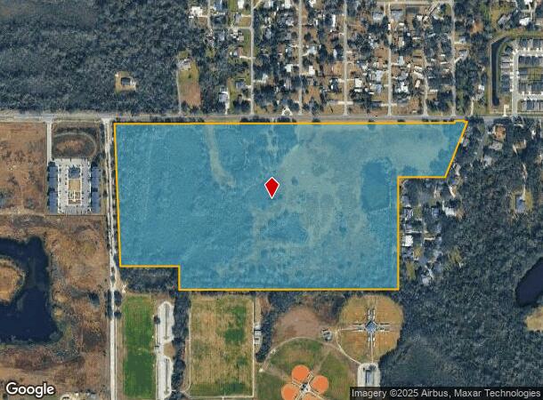 500 W Carter Rd W, Mulberry, FL Parcel Map