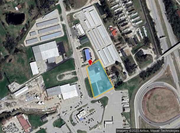  1290 N State Road 67, Vincennes, IN Parcel Map