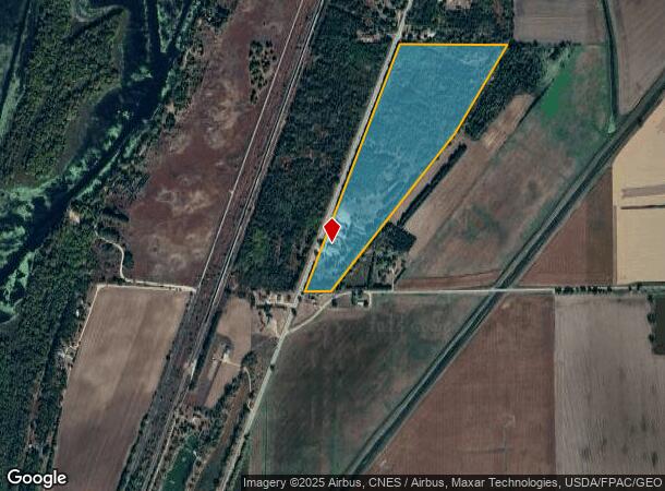  23080 Waller Rd, Fulton, IL Parcel Map