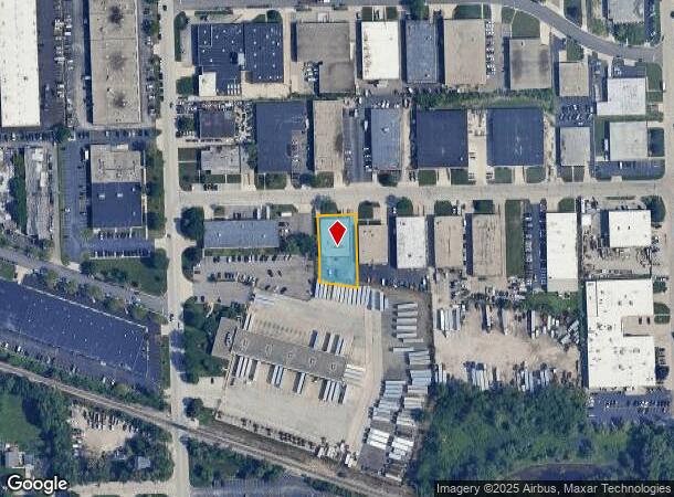  331 W Gerri Ln, Addison, IL Parcel Map