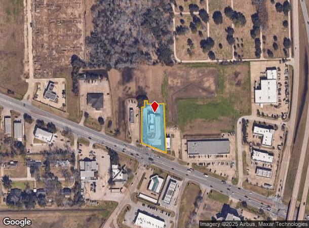 1483 E Highway 6, Alvin, TX Parcel Map