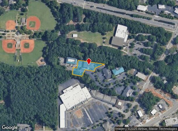  223 Roswell St, Alpharetta, GA Parcel Map