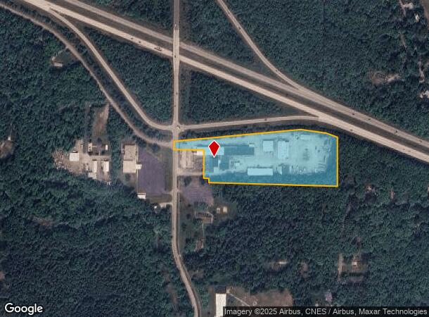 2600 N West River Rd, Sanford, MI Parcel Map