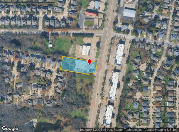 6404 S Cooper St, Arlington, TX Parcel Map