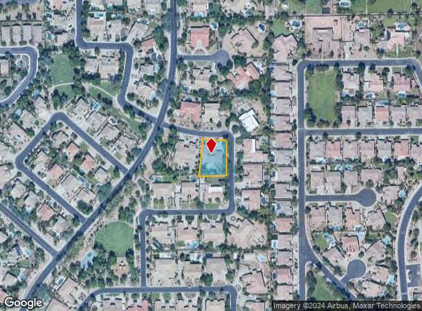  361 E Vermont Dr, Gilbert, AZ Parcel Map