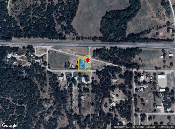  1010 Oak St, Palo Pinto, TX Parcel Map