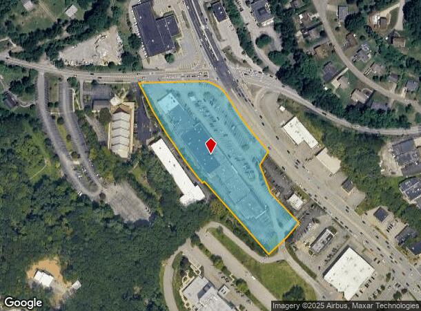  4885 Mcknight Rd, Pittsburgh, PA Parcel Map