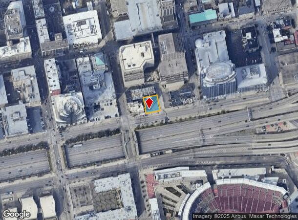  212 E 3Rd St, Cincinnati, OH Parcel Map