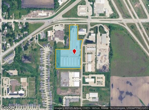 4933 E Broadway Ave, Des Moines, IA Parcel Map