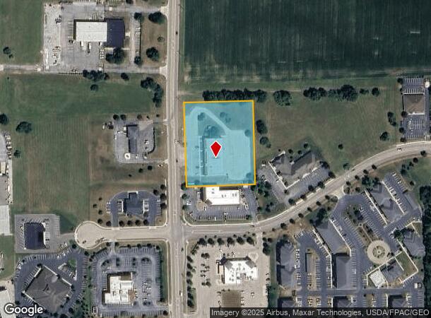  1275 Experiment Farm Rd, Troy, OH Parcel Map