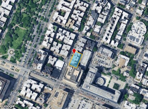  910 Sheridan Ave, Bronx, NY Parcel Map