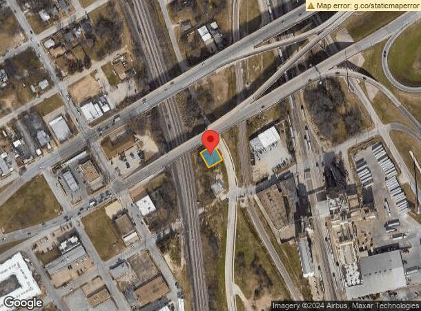  100 Live Oak St, Fort Worth, TX Parcel Map