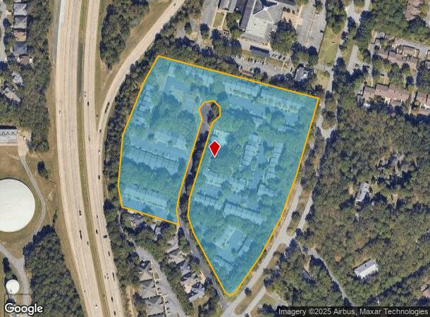  100 Cambridge Place Dr, Little Rock, AR Parcel Map