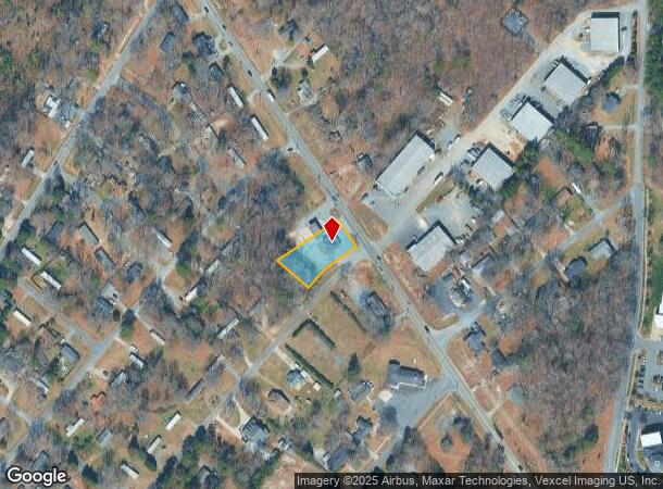  2448 E John St, Matthews, NC Parcel Map