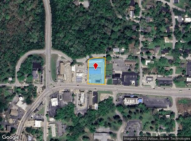 1023 W Main St, Branson, MO Parcel Map