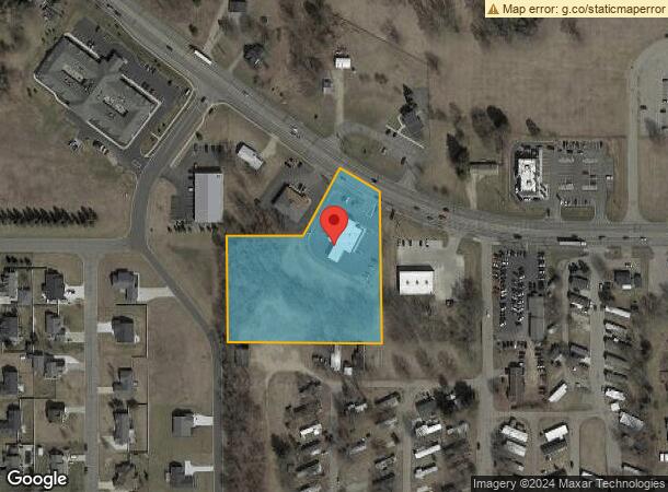  1386 M-89 Hwy, Plainwell, MI Parcel Map