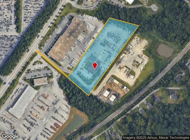  7121 Dorsey Run Rd, Elkridge, MD Parcel Map
