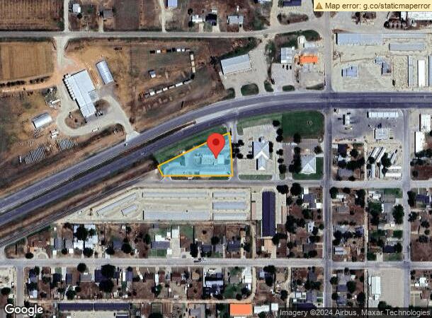  306 W 1St St, Idalou, TX Parcel Map