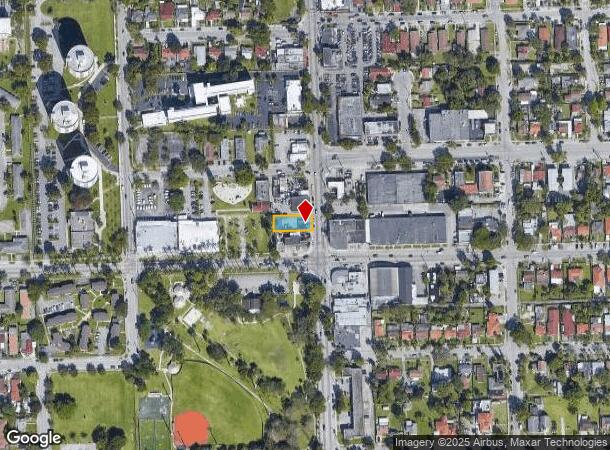  2814 Nw 17Th Ave, Miami, FL Parcel Map