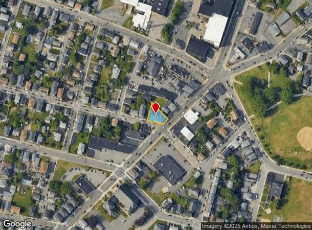  1481 S Main St, Fall River, MA Parcel Map