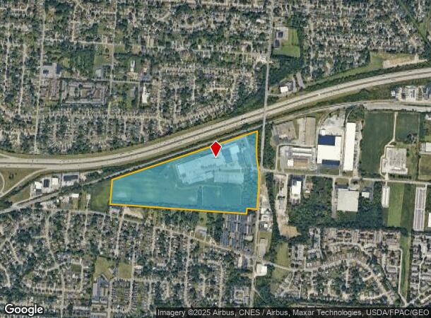  2001 Courtright Rd, Columbus, OH Parcel Map