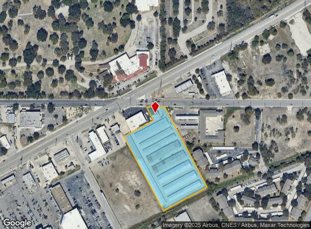  3500 Eisenhauer Rd, San Antonio, TX Parcel Map