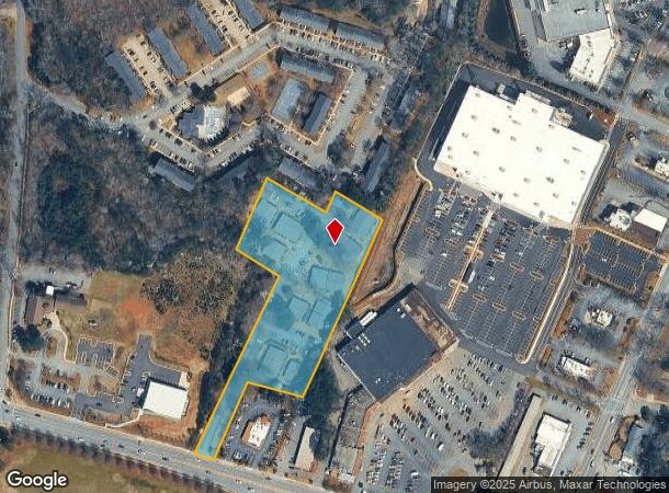 1375 College Station Rd, Athens, GA Parcel Map