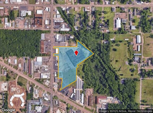 2350 W Highway 80 W, Jackson, MS Parcel Map