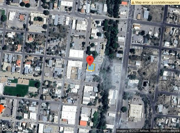  614 N Bullard St, Silver City, NM Parcel Map