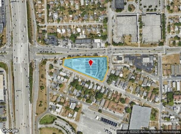  1000 W Pembroke Rd, Hallandale Beach, FL Parcel Map