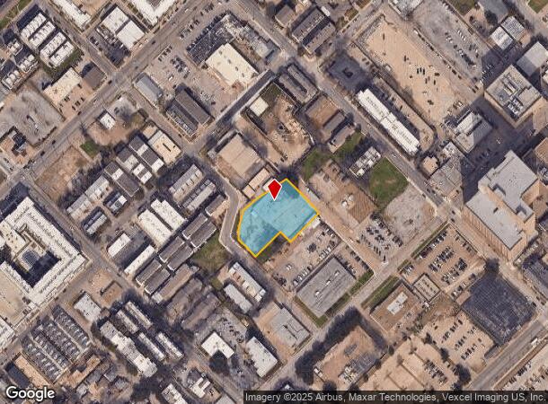  1431 Apple St, Dallas, TX Parcel Map