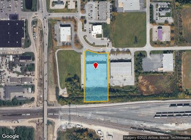 8109 Kingston St, Avon, IN Parcel Map