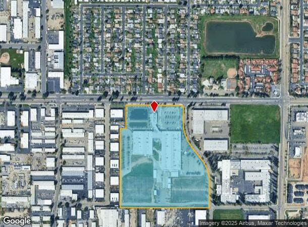  5900 E Shields Ave, Fresno, CA Parcel Map