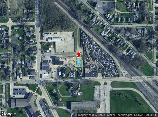  1044 Hanson St, Toledo, OH Parcel Map