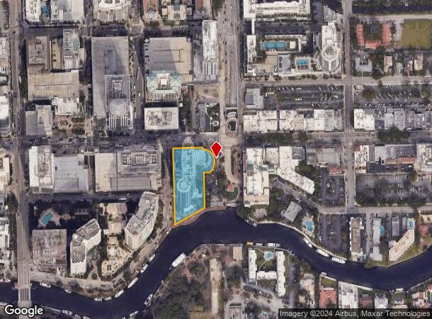  500 E Las Olas Blvd, Fort Lauderdale, FL Parcel Map