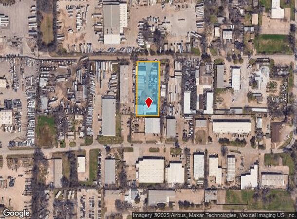  2306 Penn St, Irving, TX Parcel Map