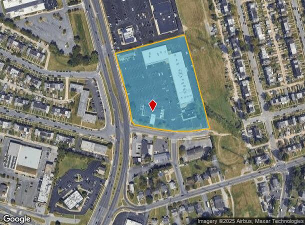 1643 Merritt Blvd, Dundalk, MD Parcel Map