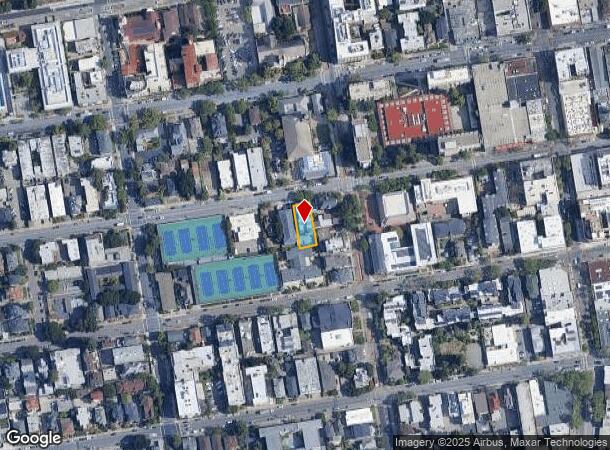  2336 Channing Way, Berkeley, CA Parcel Map