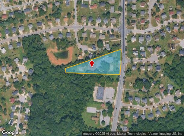 8303 Old Branch Ave, Clinton, MD Parcel Map