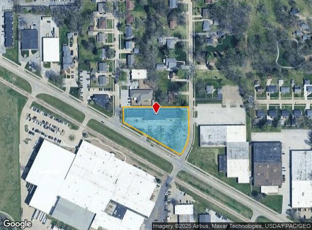 8031 University Blvd, Clive, IA Parcel Map