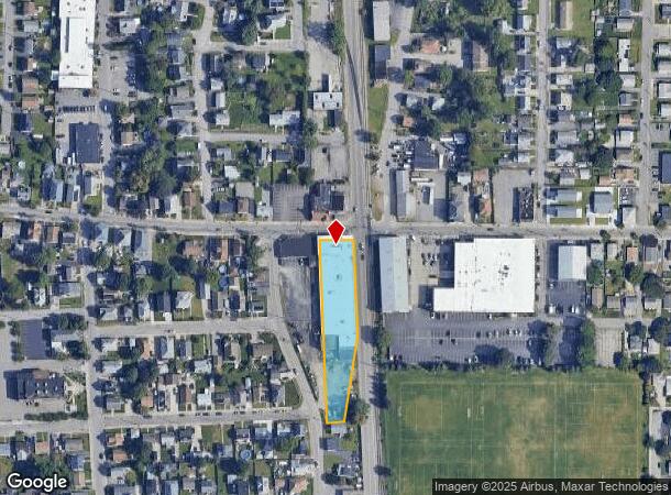  173 Columbus Ave, Pawtucket, RI Parcel Map