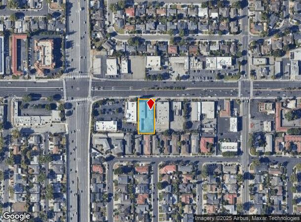  2350 El Camino Real, Santa Clara, CA Parcel Map